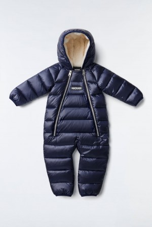 Mackage Bambi Recycled E3-Lite Dunjackor Barn Marinblå | TIFUN-6320