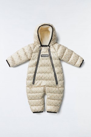 Mackage Bambi Recycled E3-Lite Dunjackor Barn Grädde | EFKPR-5679
