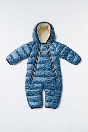 Mackage Bambi Recycled E3-Lite Dunjackor Barn Marinblå | TGYKA-2695
