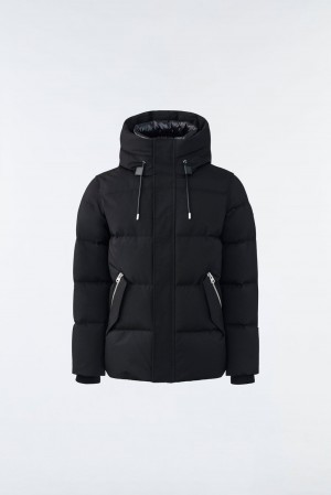 Mackage Graydon 2-In-1 Lustrous Light Dunjackor Herr Svarta | CEYRD-4506
