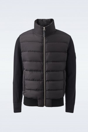 Mackage Haney Hybrid Light Dunjackor Herr Svarta | GQUWZ-2307