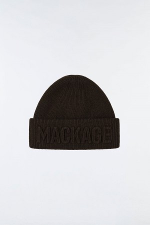 Mackage Jett Knit Merino And Cashmere Hatt Herr Bruna | SLJQK-8704