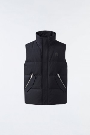 Mackage Joseph Nordic Tech Down Funnel Collar Väst Herr Svarta | POYXU-2958