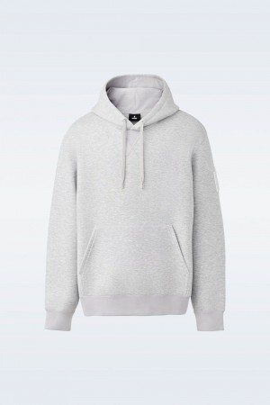 Mackage Krys Velvet Embroidery Hoodie Dam Grå | HERQW-0975