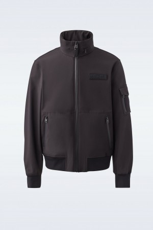Mackage Rodney Flex Tech Track Packable Hood Jackor Herr Svarta | BMXGA-1865