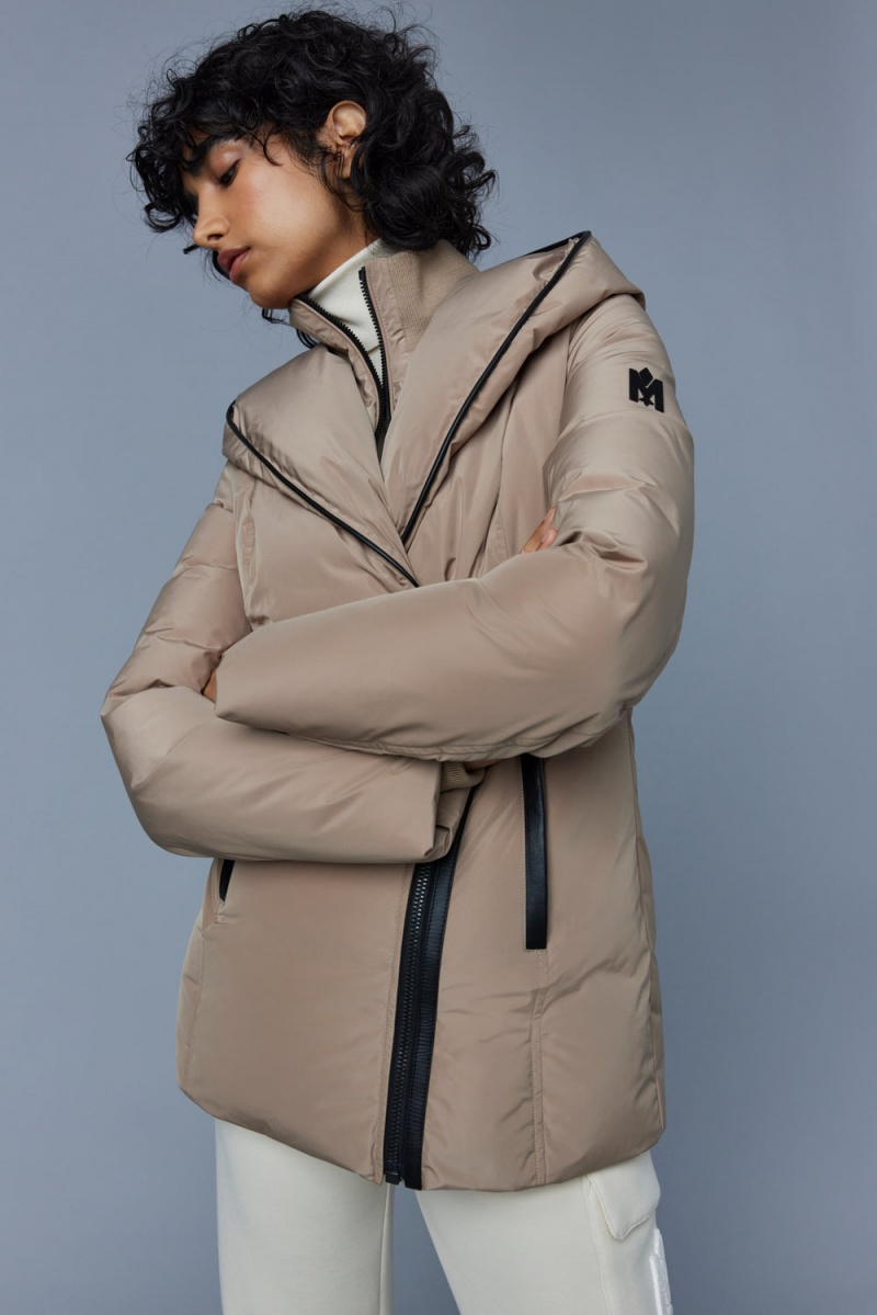 Mackage Adali Signature Mackage Collar Dunrockar Dam Bruna | THZEG-3482