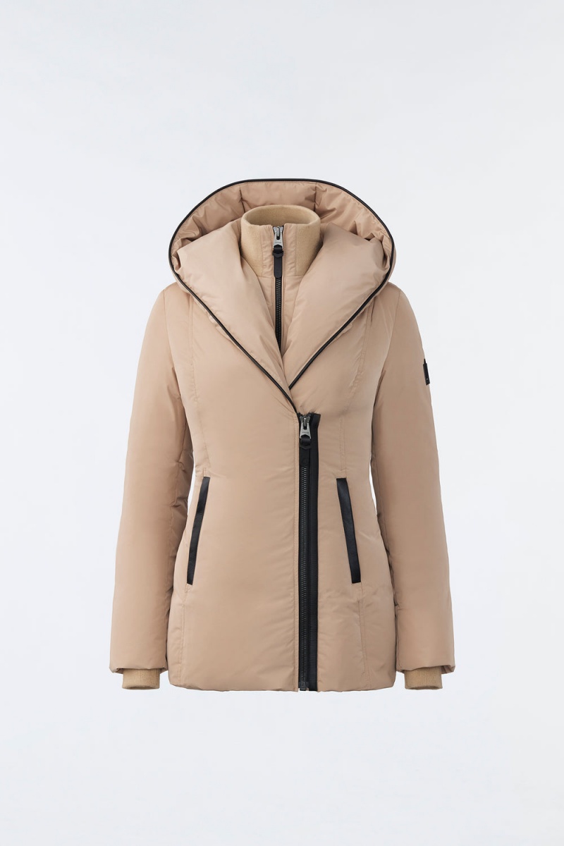 Mackage Adali Signature Mackage Collar Dunrockar Dam Bruna | THZEG-3482