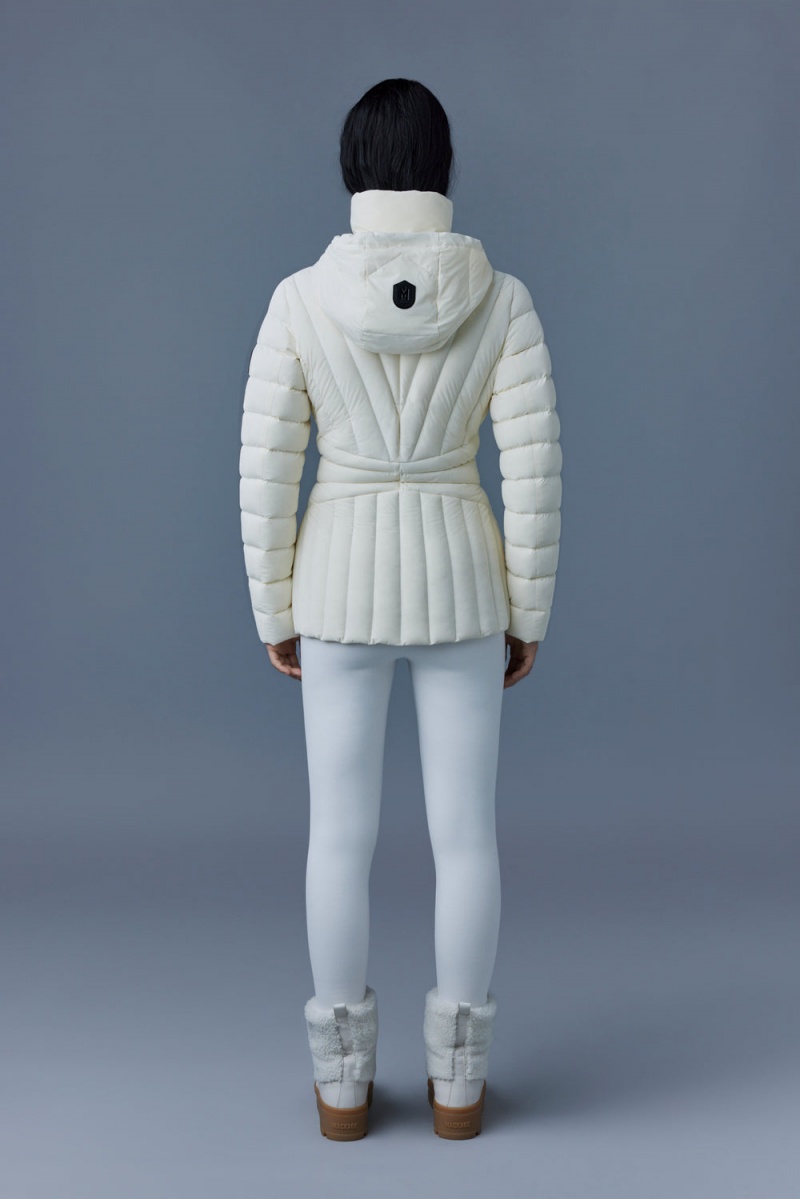 Mackage Alissa Agile-360 Stretch Light Dunrockar Dam Grädde | FJPDL-4602