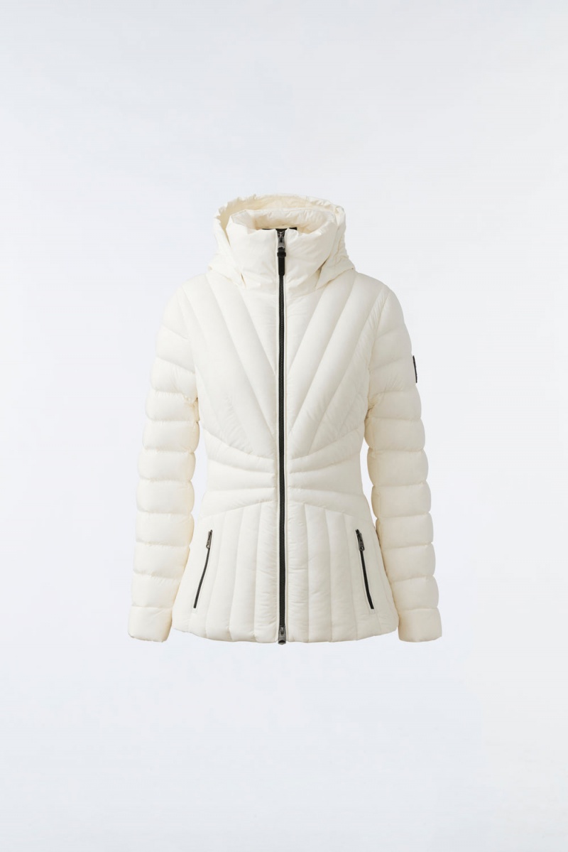 Mackage Alissa Agile-360 Stretch Light Dunrockar Dam Grädde | FJPDL-4602