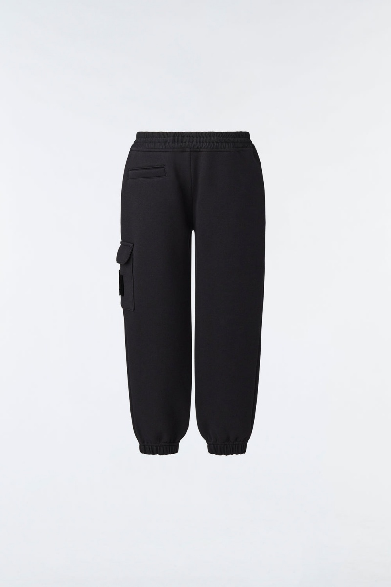 Mackage Archer Double-Face Jersey Sweatpants Barn Svarta | RYBDP-6539