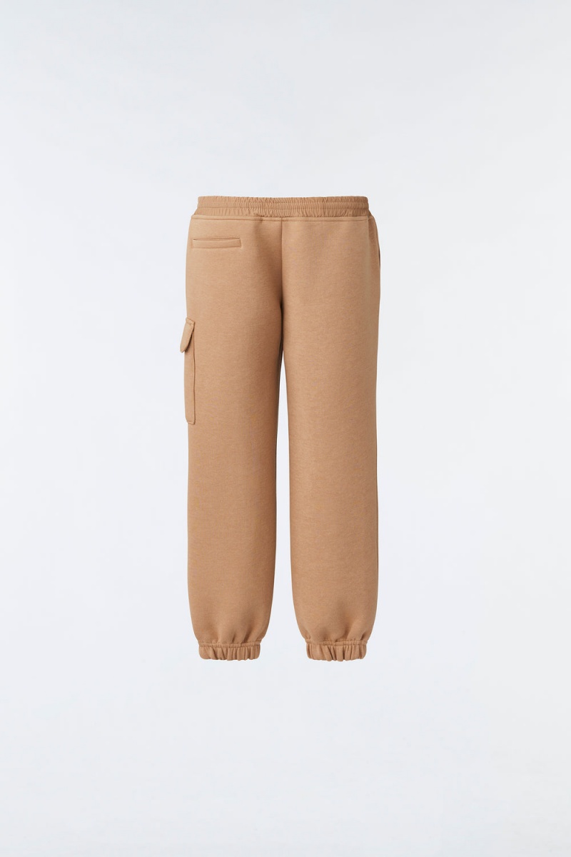 Mackage Archer Double-Face Jersey Sweatpants Barn Bruna | UVQIA-9362