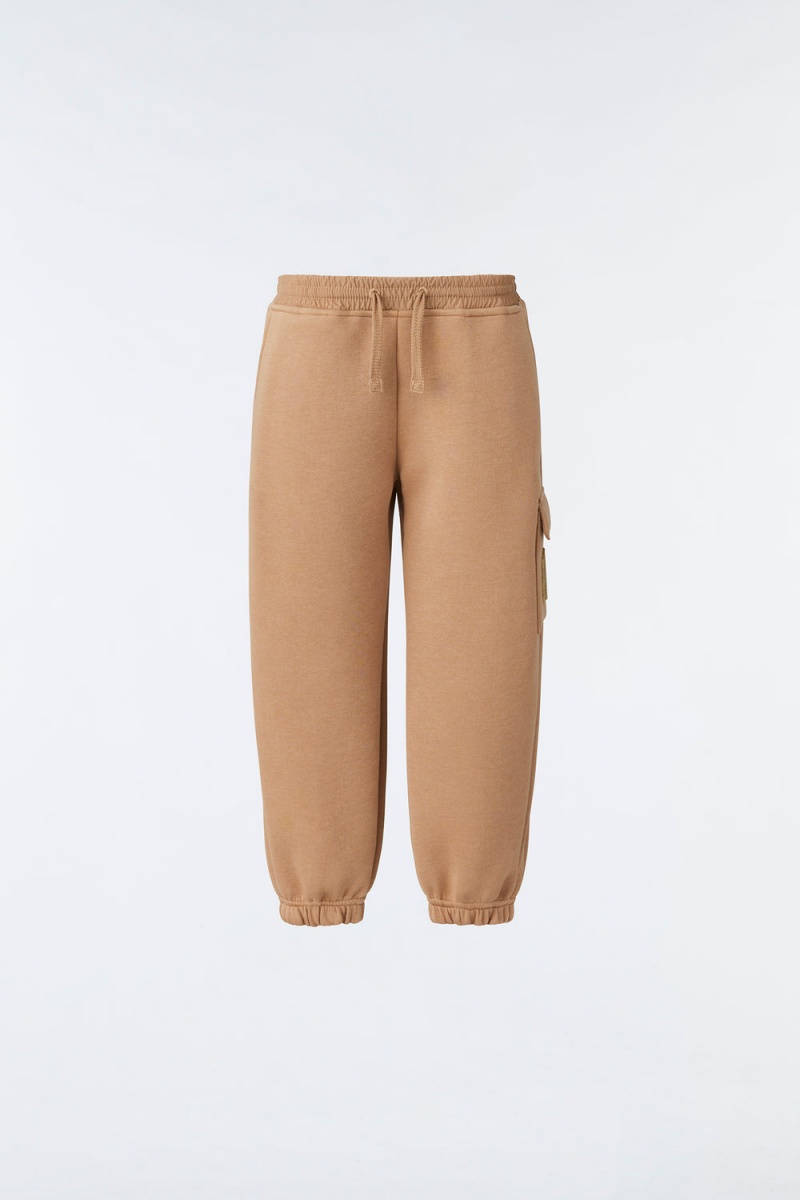 Mackage Archer Double-Face Jersey Sweatpants Barn Bruna | UVQIA-9362