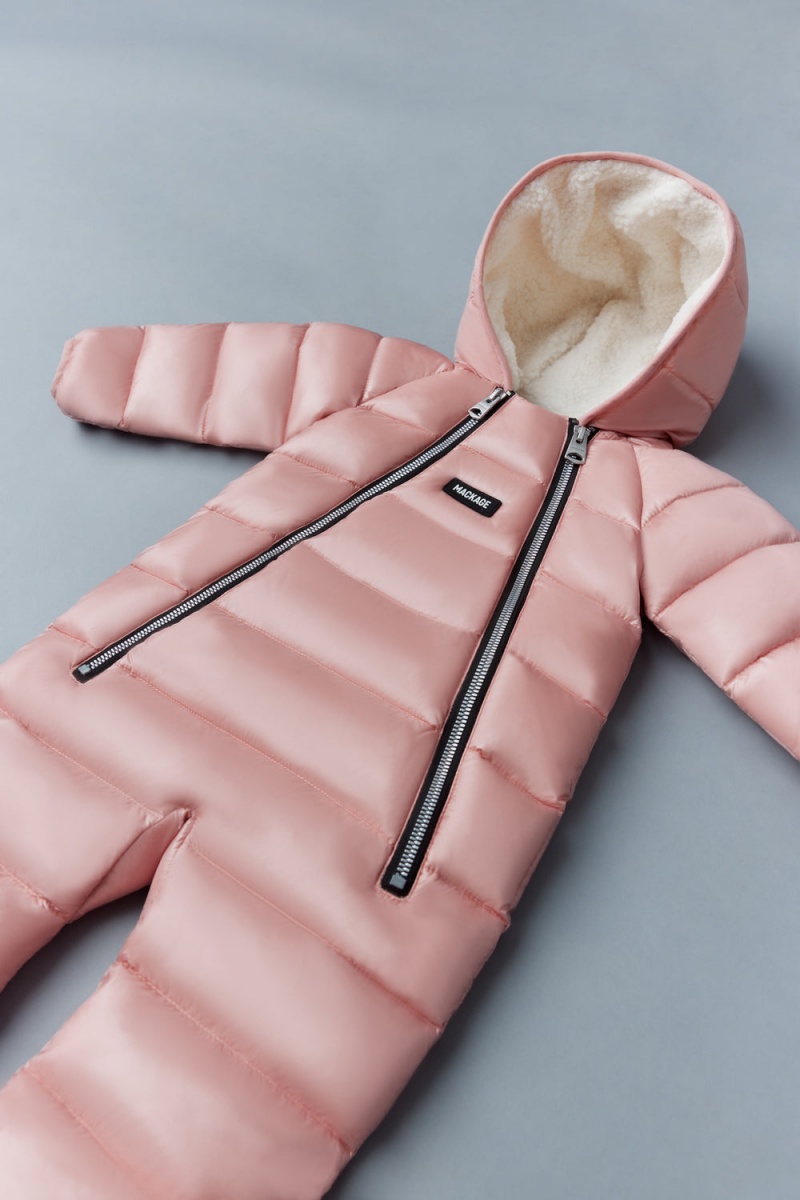 Mackage Bambi Recycled E3-Lite Dunjackor Barn Rosa | BRVTE-8501