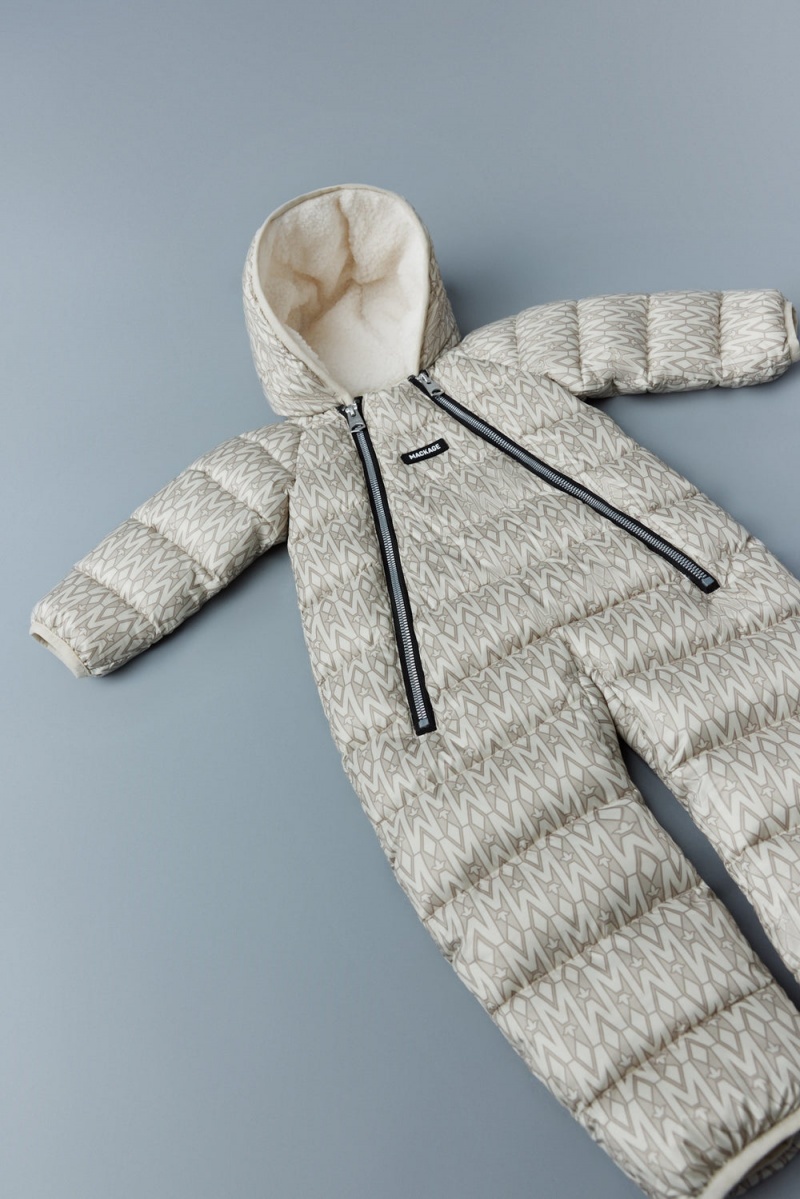 Mackage Bambi Recycled E3-Lite Dunjackor Barn Grädde | EFKPR-5679