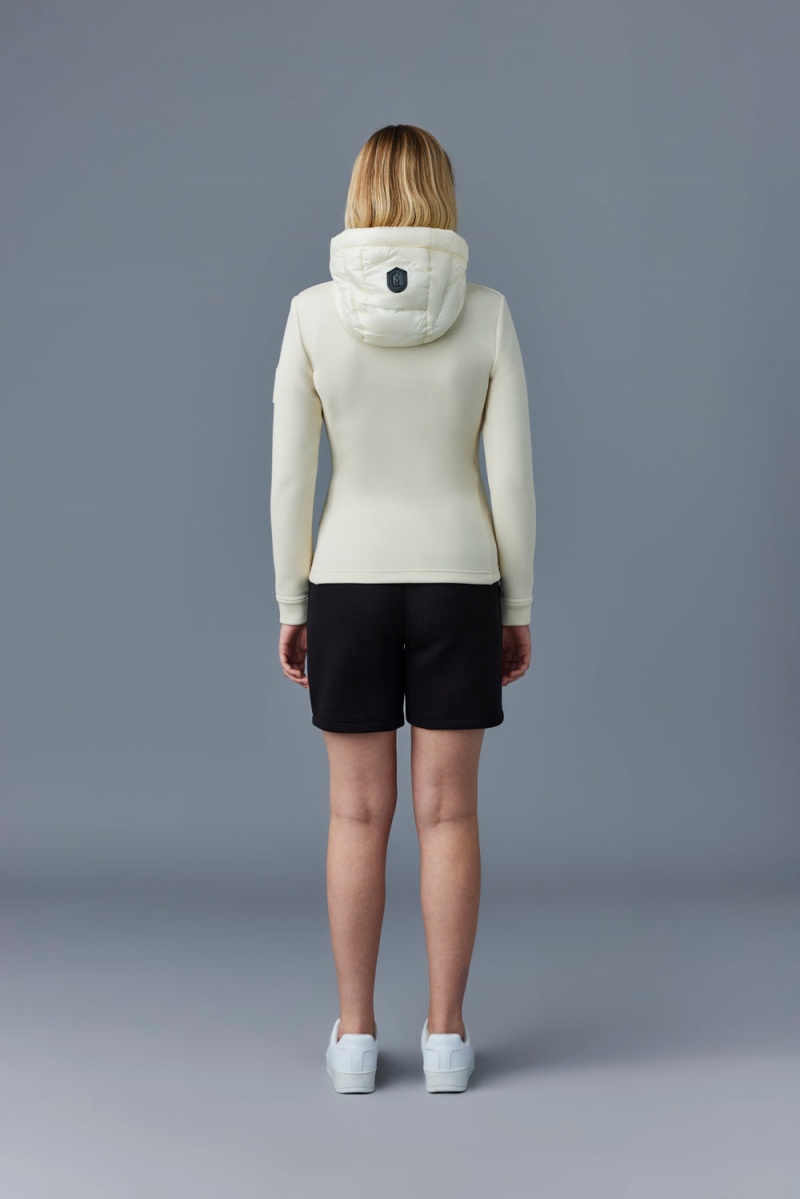 Mackage Della Hybrid Hood Jackor Dam Grädde | LFCWJ-1925