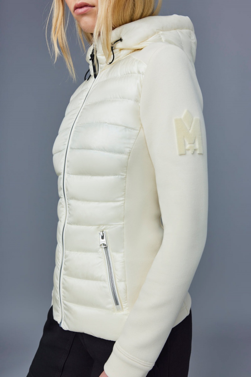 Mackage Della Hybrid Hood Jackor Dam Grädde | LFCWJ-1925
