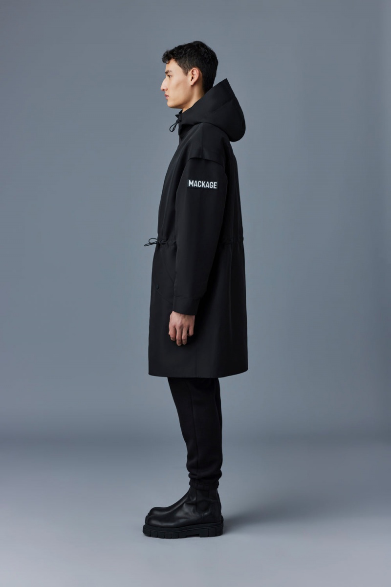 Mackage Edwin 2-In-1 2l Tech Removable Liner Jackor Herr Svarta | BCXHZ-4956