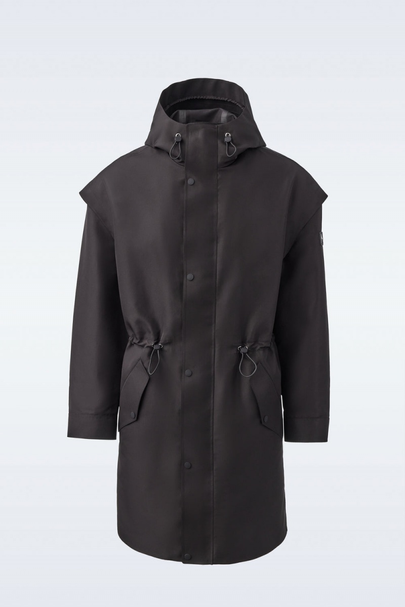 Mackage Edwin 2-In-1 2l Tech Removable Liner Jackor Herr Svarta | BCXHZ-4956