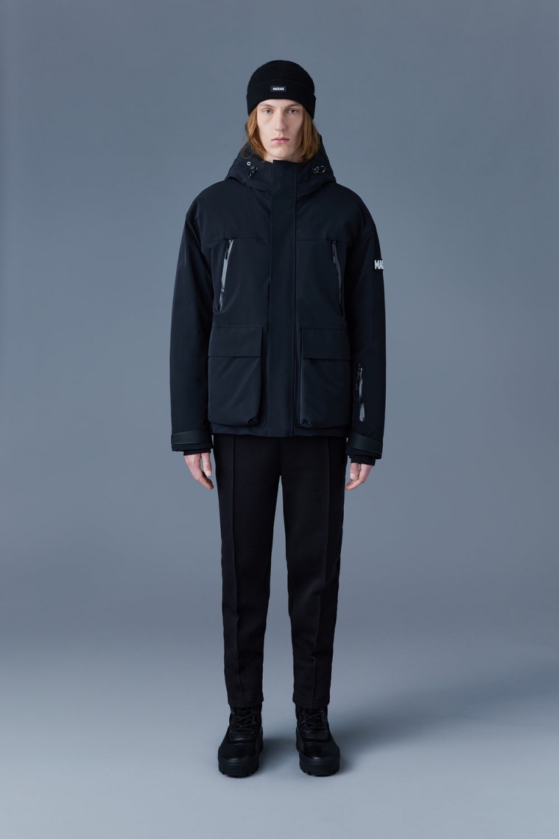 Mackage Frost Agile-360 Ski Dunjackor Herr Svarta | HIGND-3846