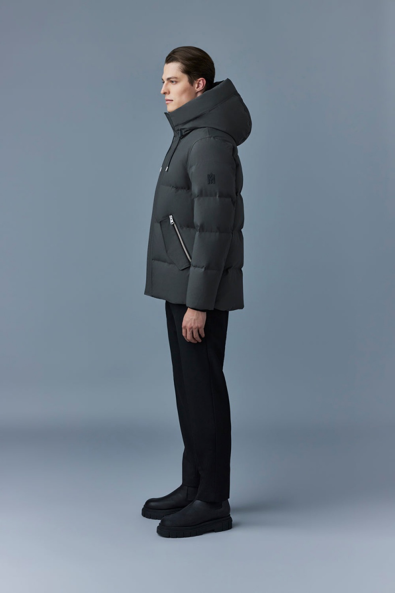 Mackage Graydon 2-In-1 Lustrous Light Dunjackor Herr Grå | QZBVF-3574
