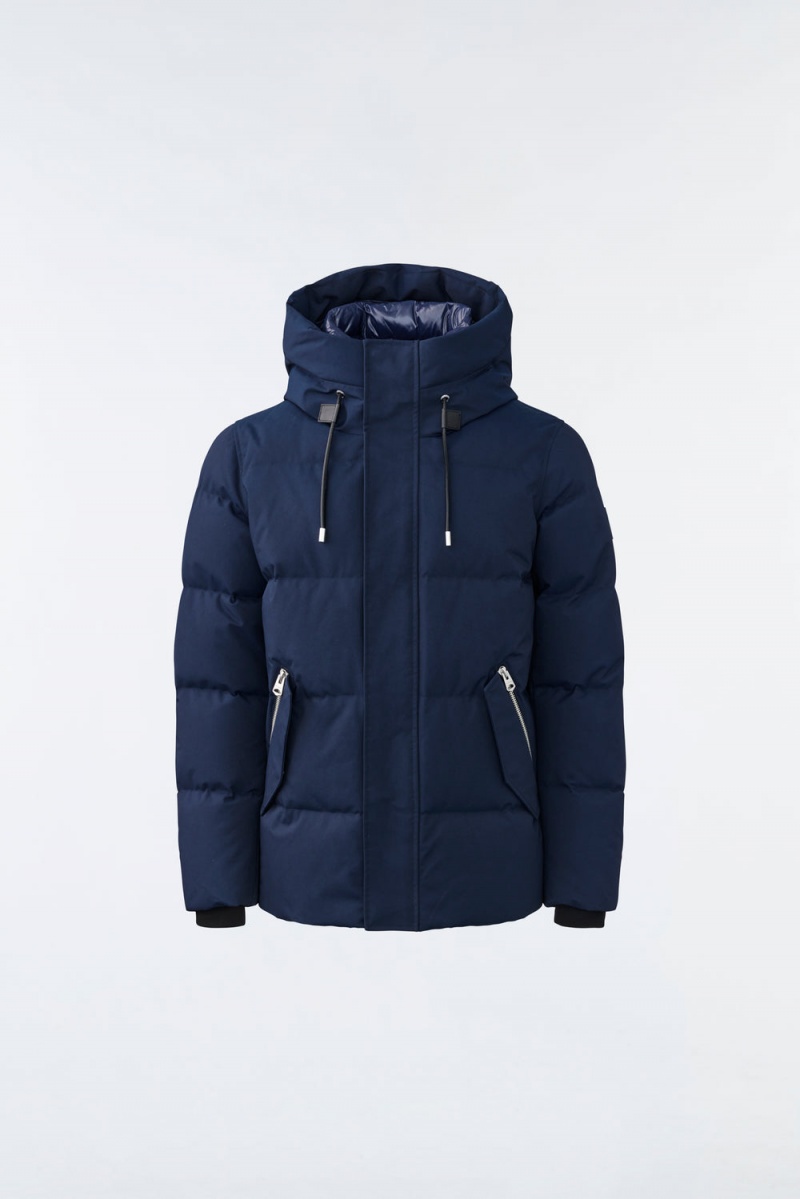 Mackage Graydon 2-In-1 Lustrous Light Dunjackor Herr Marinblå | OHNLB-5706