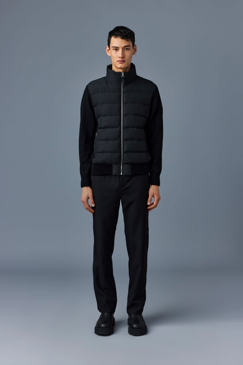 Mackage Haney Hybrid Light Dunjackor Herr Svarta | GQUWZ-2307