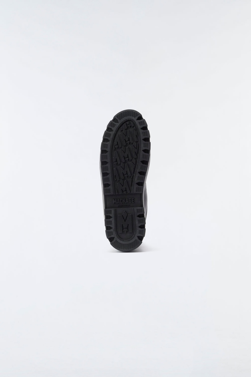Mackage Hero Unlined Mackage Signature Lug Tread Sole Vinterkängor Dam Svarta | BJZQM-6928