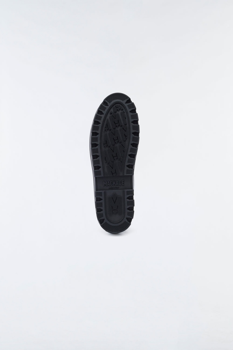 Mackage Hero Unlined Mackage Signature Lug Tread Vinterkängor Herr Svarta | GNFKS-3541
