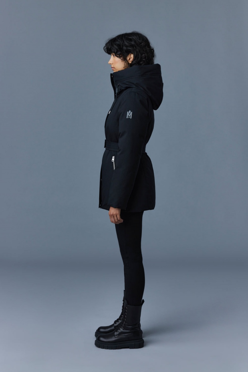 Mackage Jeni 2-In-1 Down Removable Bib Parkajackor Dam Svarta | PZXTE-3520