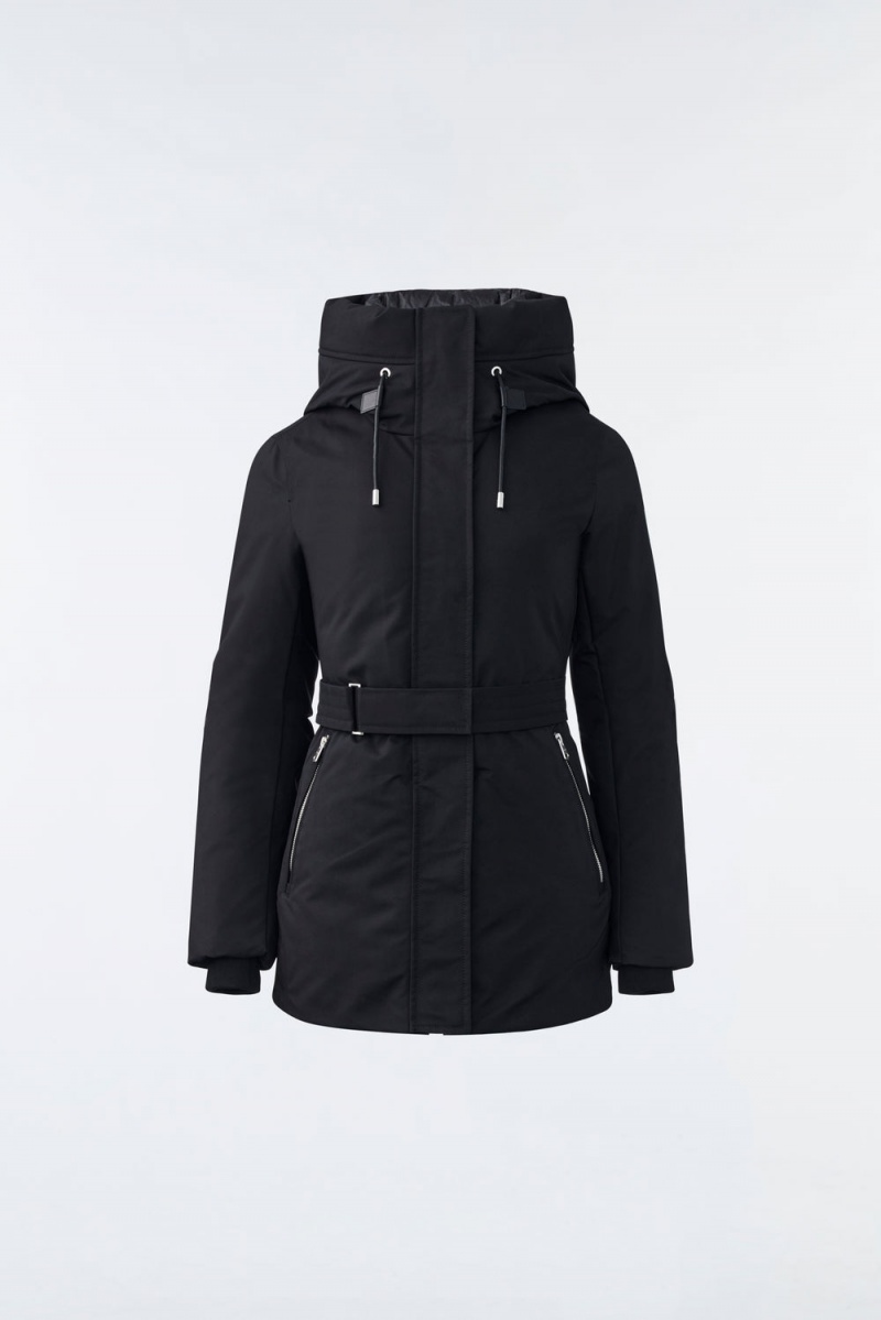 Mackage Jeni 2-In-1 Down Removable Bib Parkajackor Dam Svarta | PZXTE-3520