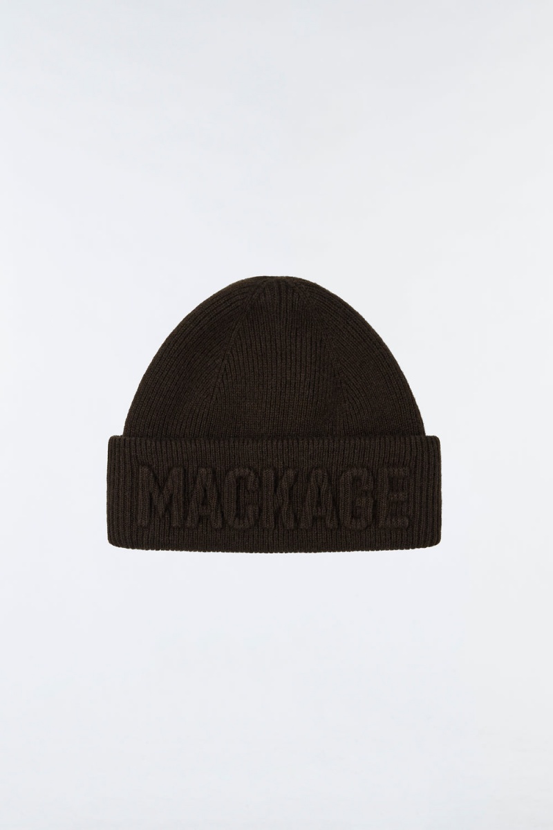 Mackage Jett Knit Merino And Cashmere Hatt Dam Bruna | JEXDV-8167