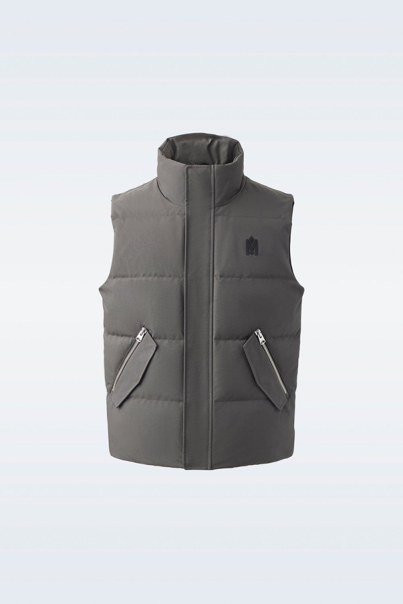 Mackage Joseph Nordic Tech Down Funnel Collar Väst Herr Grå | NULGJ-5468