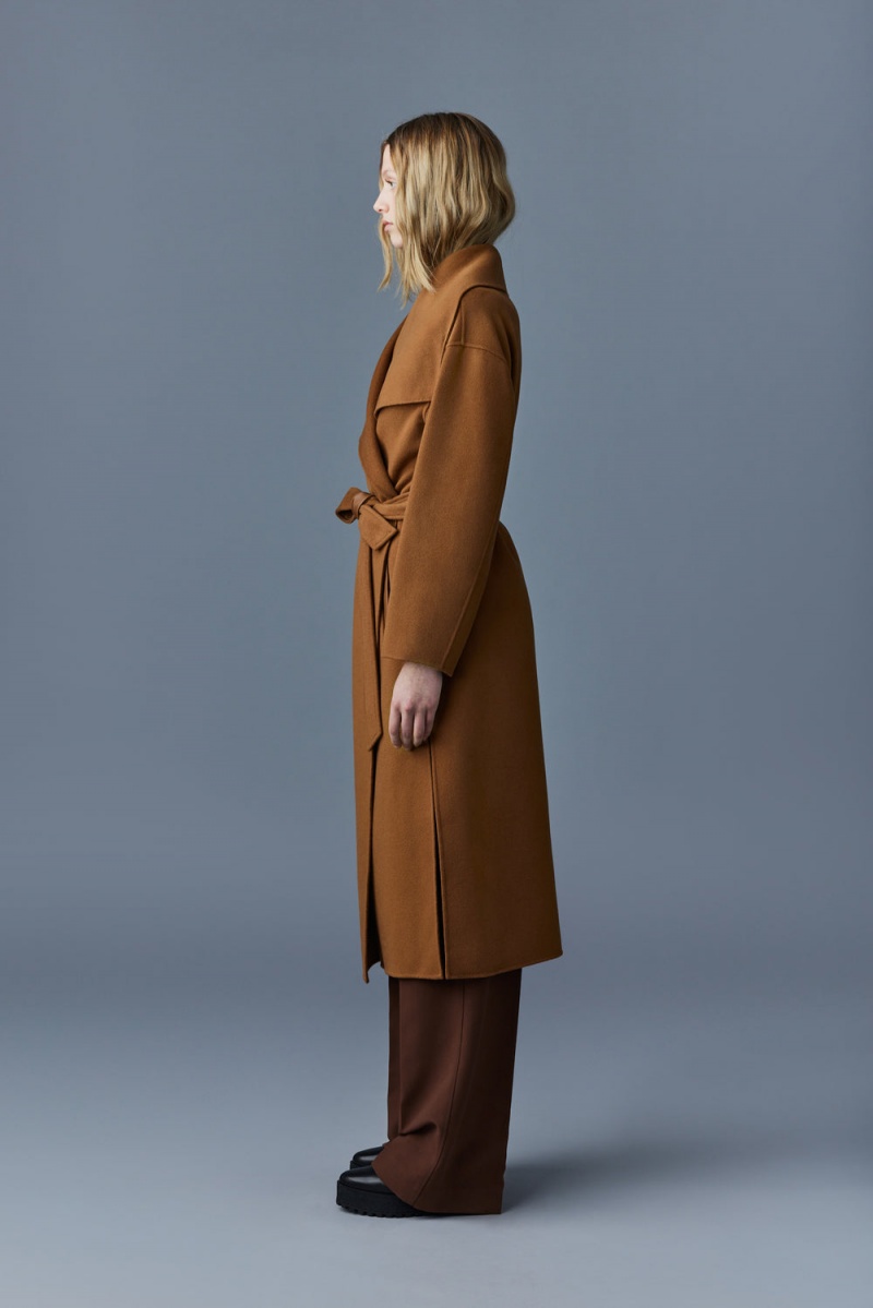 Mackage Kate Double-Face Ull Robe Rockar Dam Bruna | ASHOB-1350