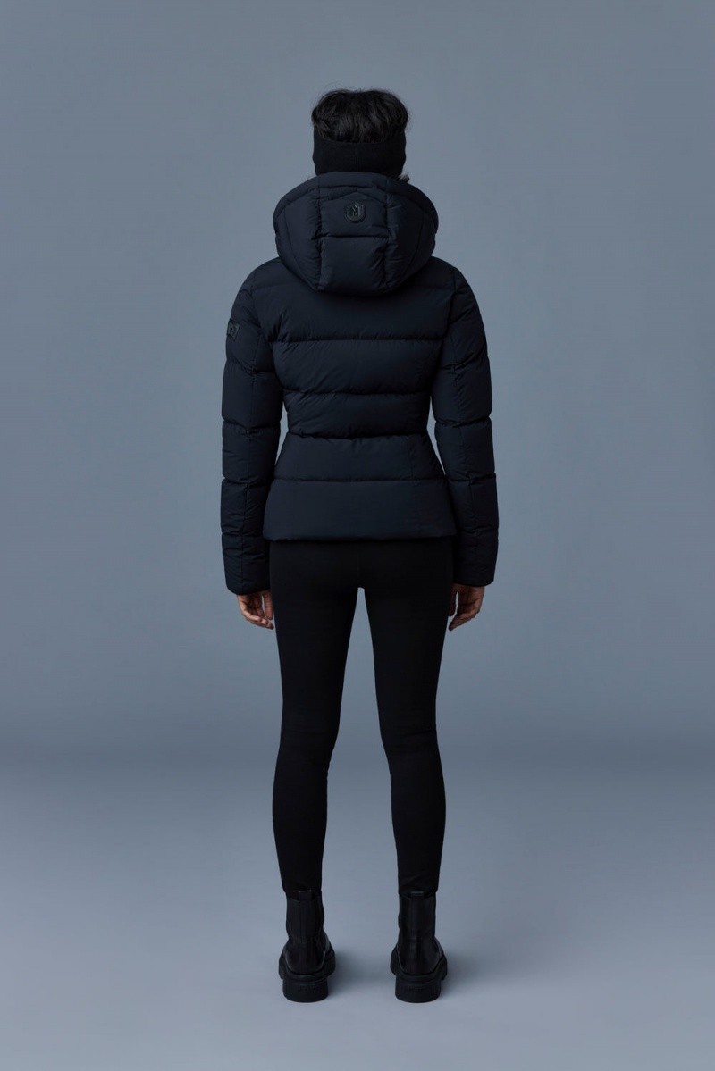 Mackage Madalyn Agile 360 Light Hood Dunjackor Dam Svarta | AVRBW-4835