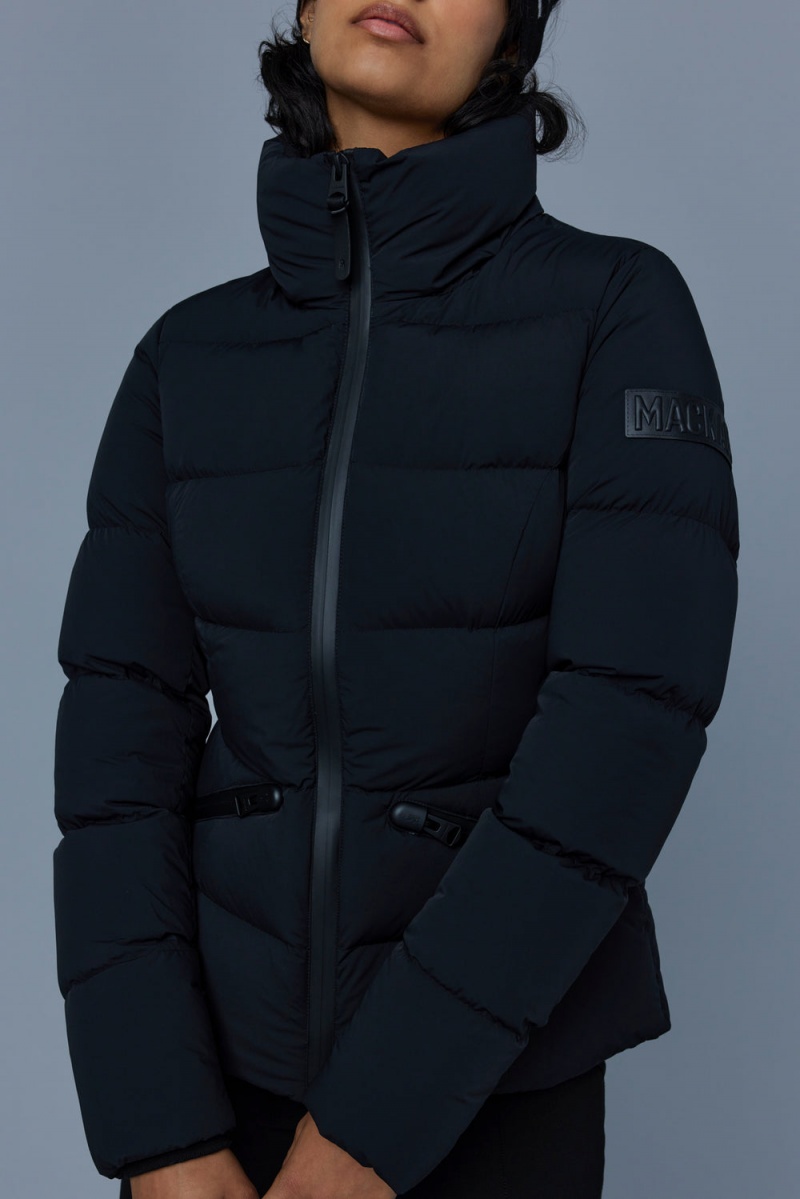 Mackage Madalyn Agile 360 Light Hood Dunjackor Dam Svarta | AVRBW-4835