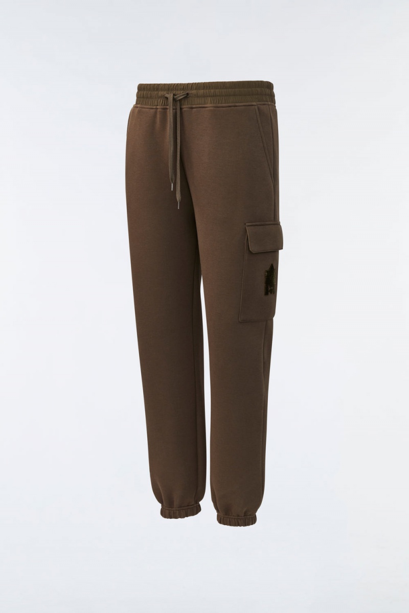 Mackage Marvin Double Face Jersey Sweatpants Herr Olivgröna | CPFMX-0714
