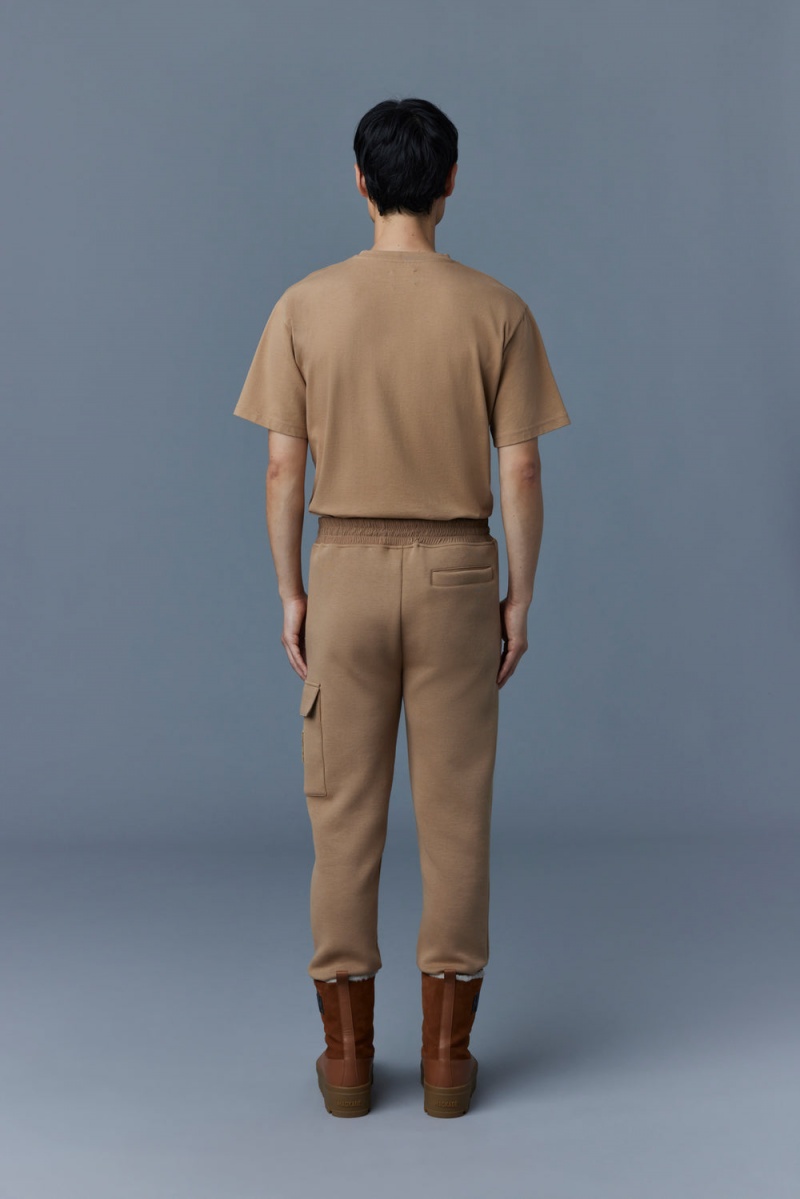 Mackage Marvin Double Face Jersey Sweatpants Herr Bruna | TKPJU-5632