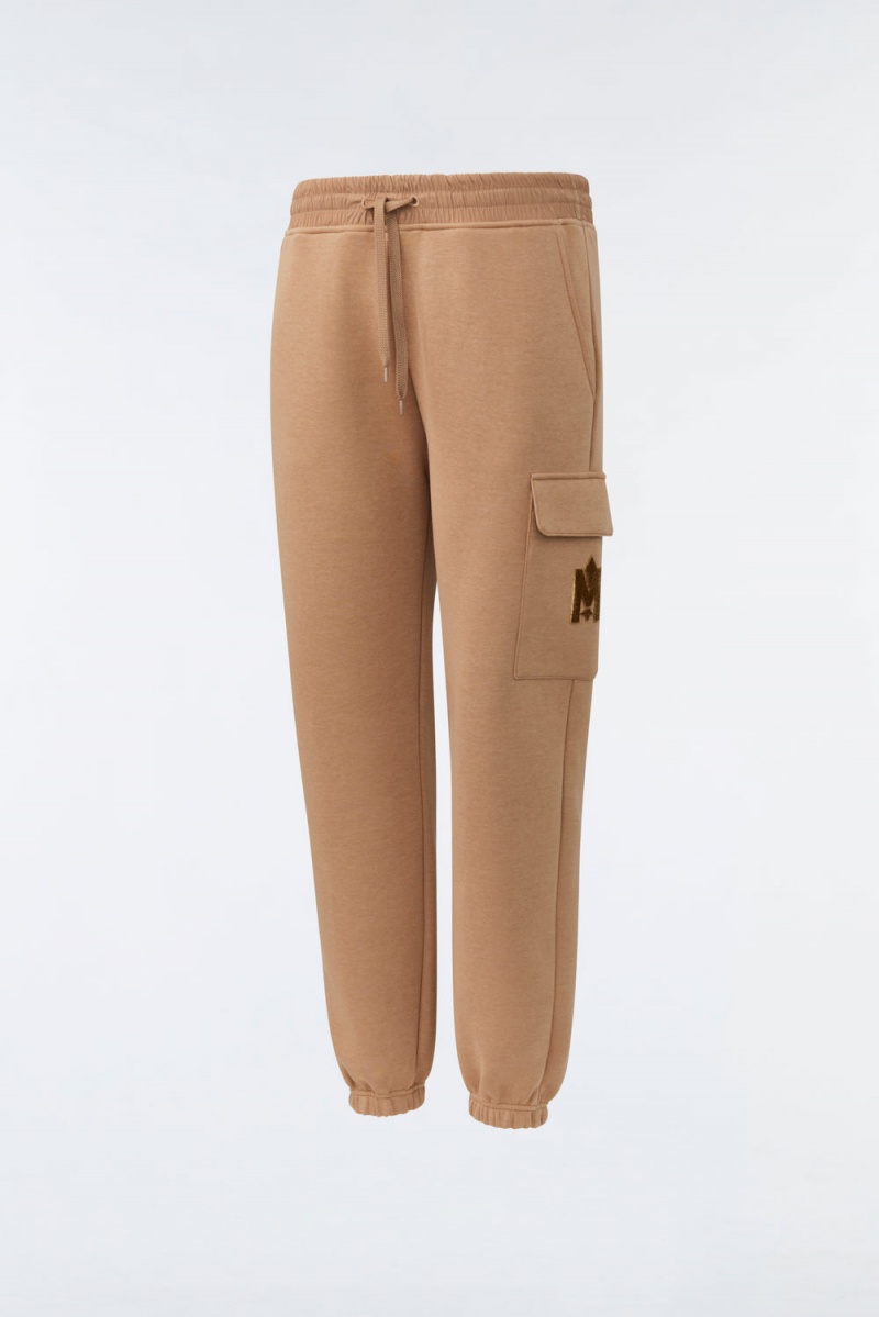 Mackage Marvin Double Face Jersey Sweatpants Herr Bruna | TKPJU-5632