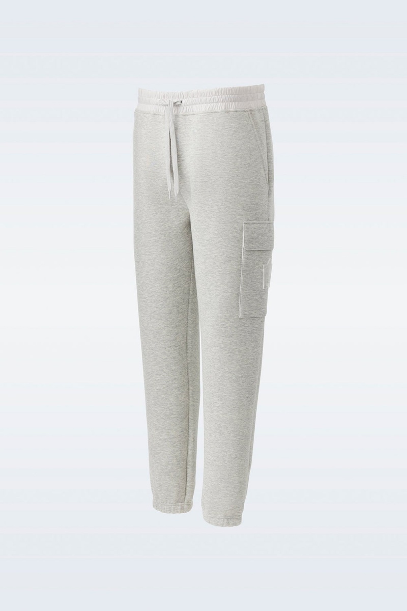 Mackage Marvin Double Face Jersey Sweatpants Herr Grå | ZTUQB-7146