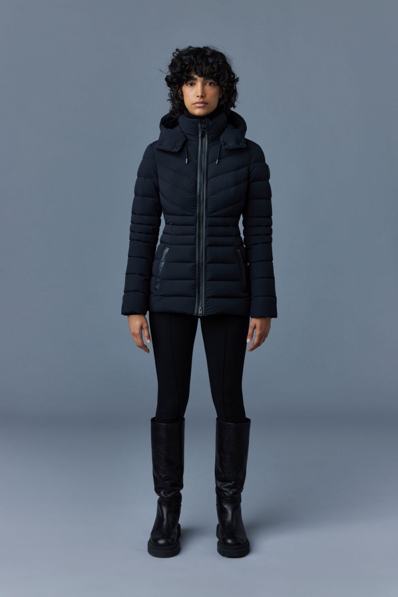 Mackage Patsy Agile 360 Hood Dunjackor Dam Svarta | SMAEC-7324