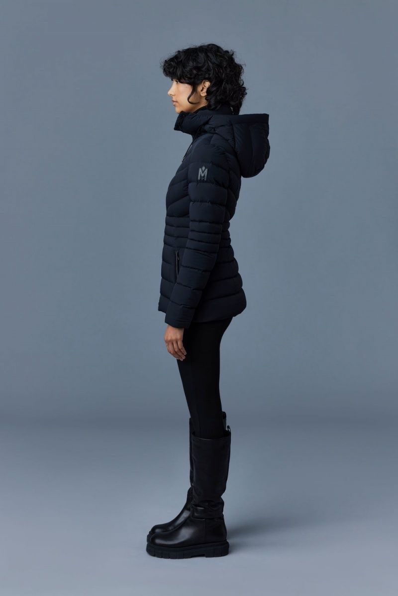 Mackage Patsy Agile 360 Hood Dunjackor Dam Svarta | SMAEC-7324
