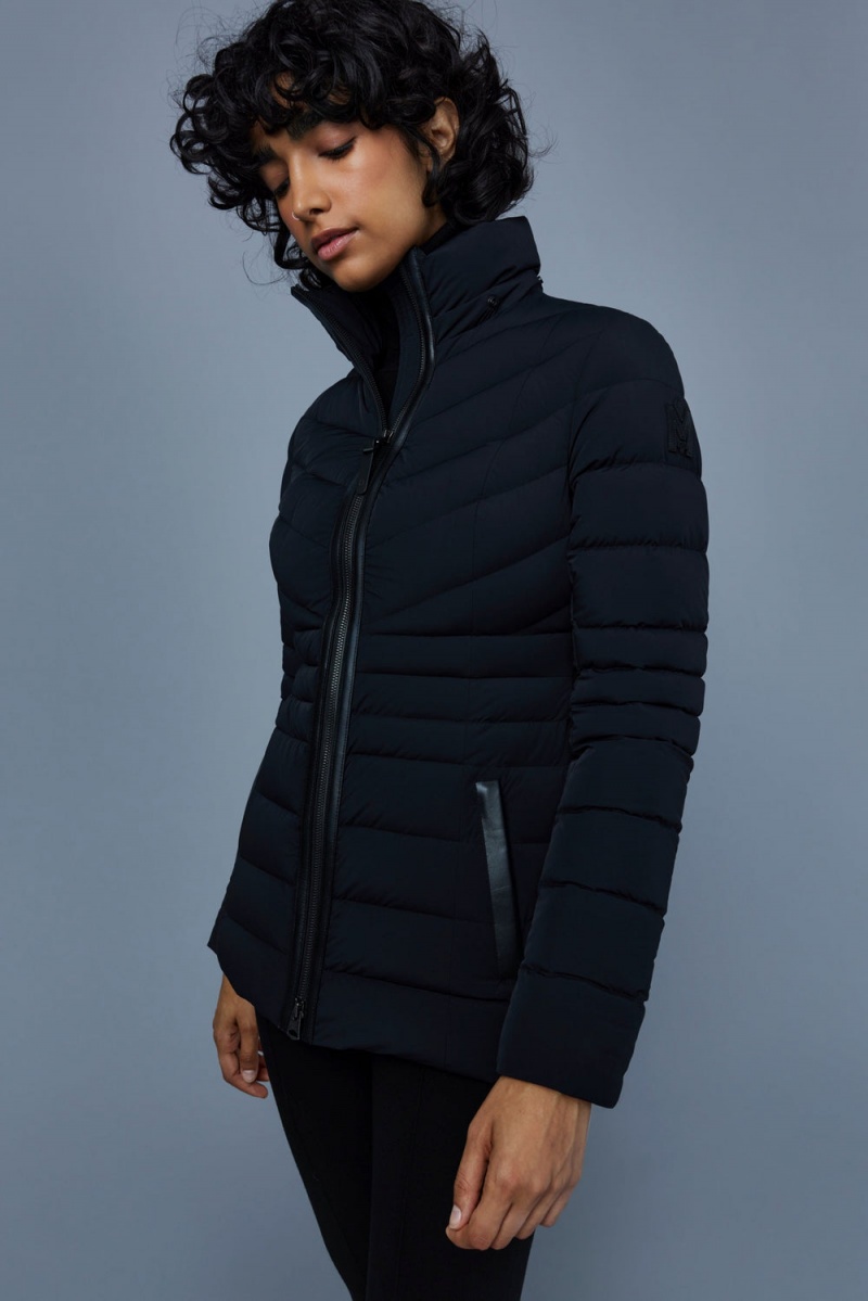 Mackage Patsy Agile 360 Hood Dunjackor Dam Svarta | SMAEC-7324