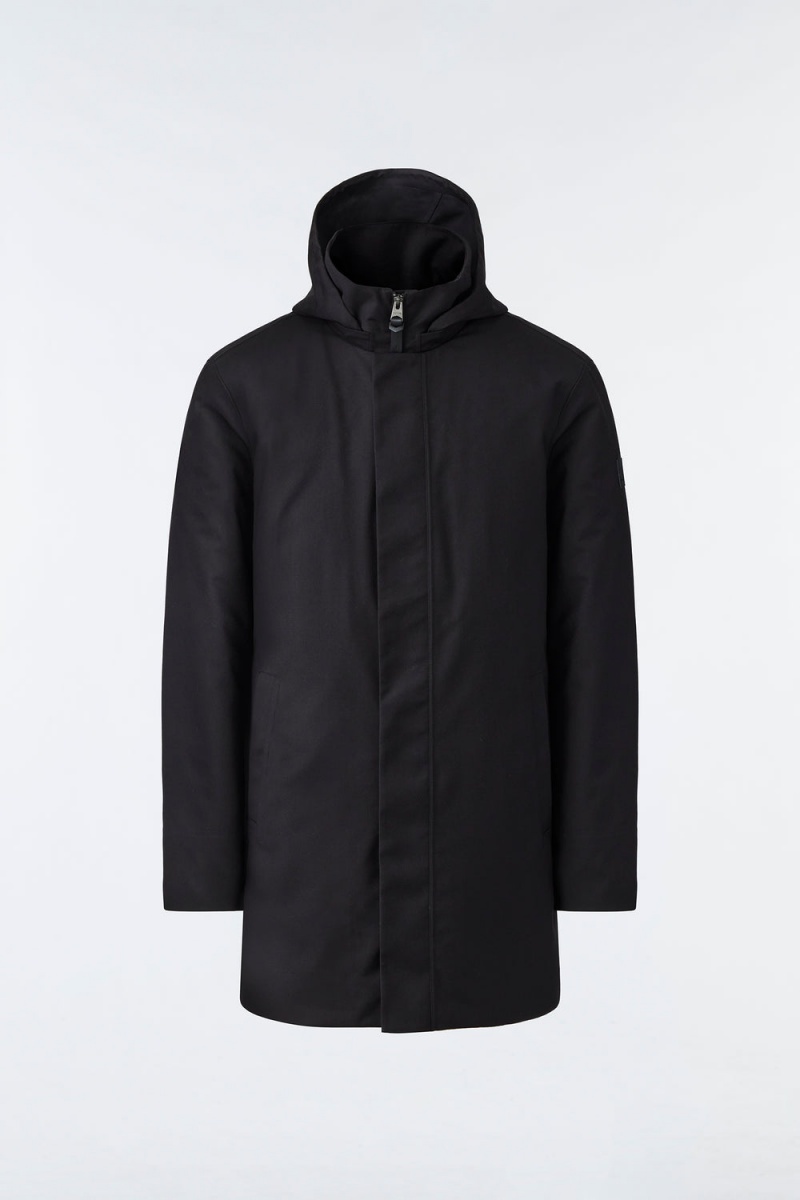 Mackage Roland 2-In-1 Down Removable Hood Parkajackor Herr Svarta | SCLED-7486