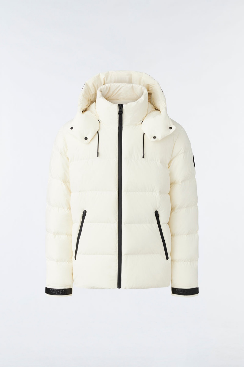 Mackage Samuel Stretch Light Hood Dunjackor Herr Grädde | JXWAK-2156