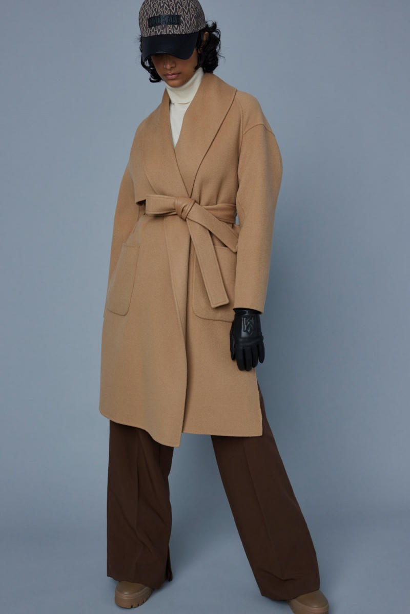 Mackage Thalia Double-Face Ull Robe Rockar Dam Bruna | VFIPZ-6289